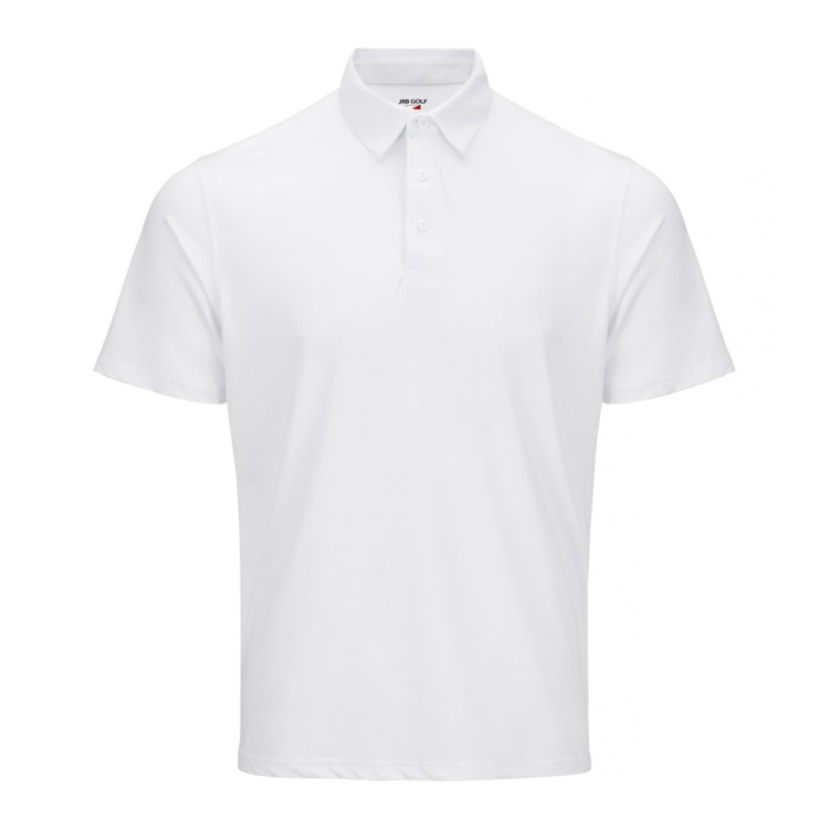 JRB Men's Golf Shirt - White