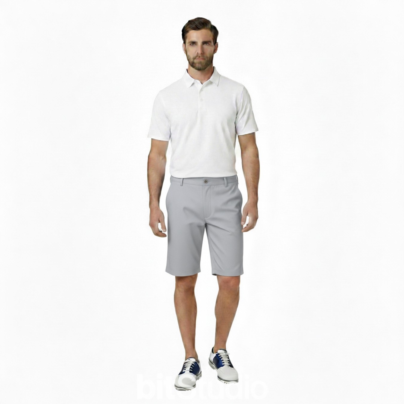 JRB Men's Golf Shorts - Light Grey