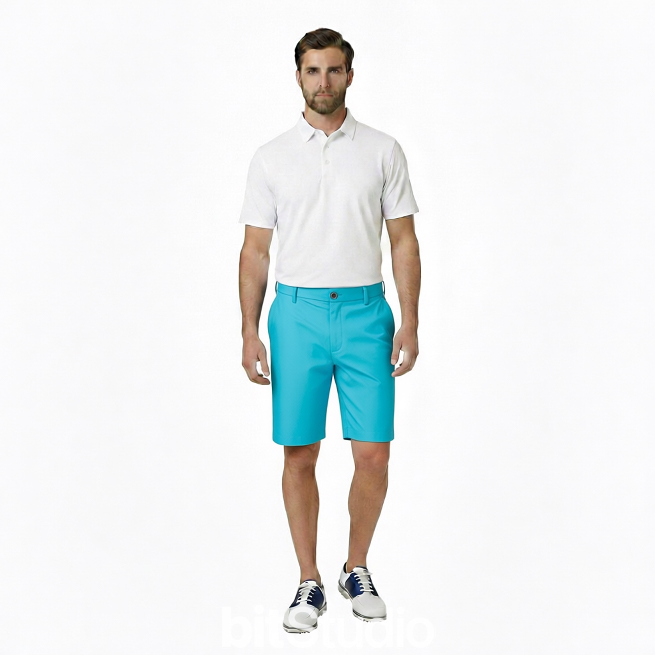 JRB Men's Golf Shorts - Lapis Green