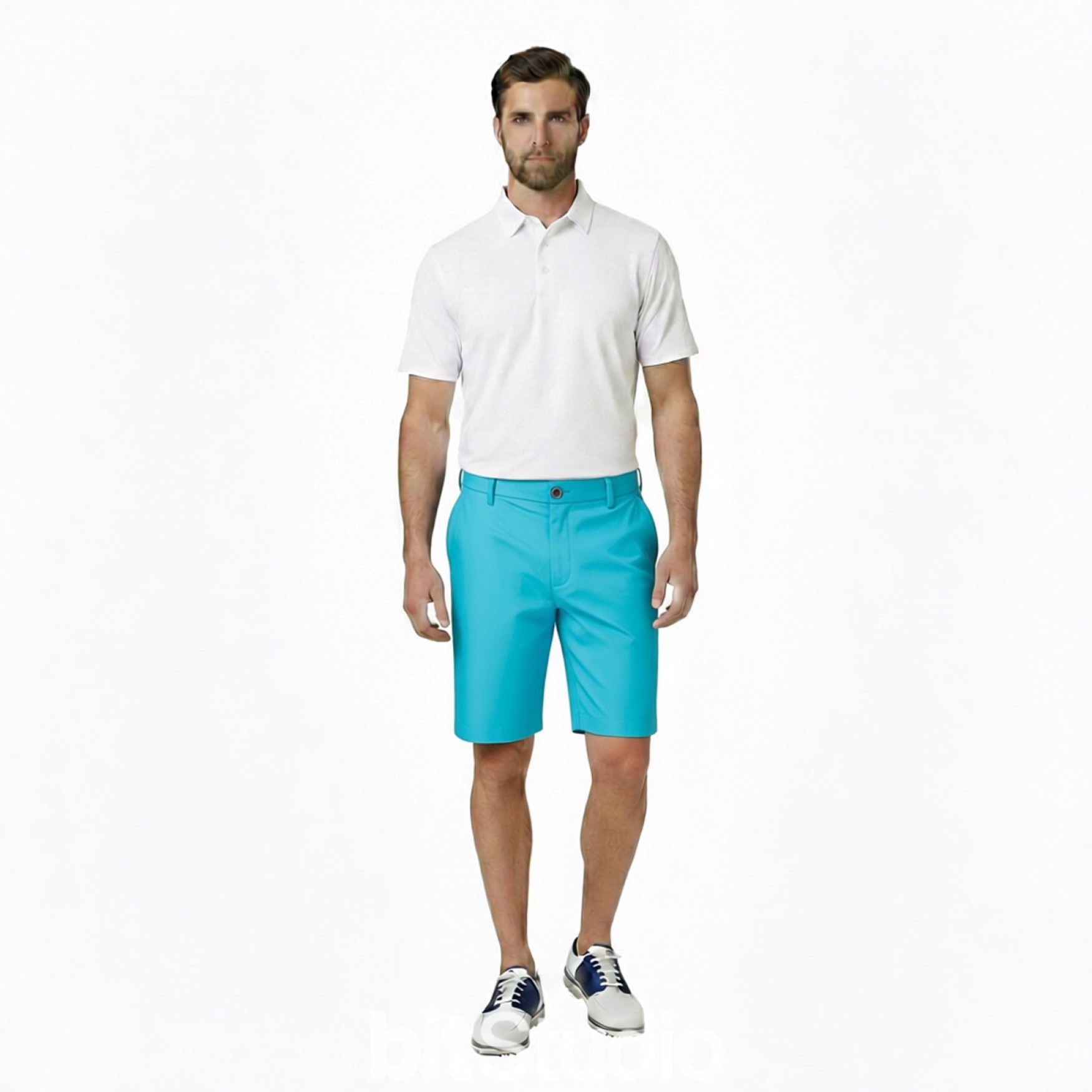 JRB Men's Golf Shorts - Lapis Green
