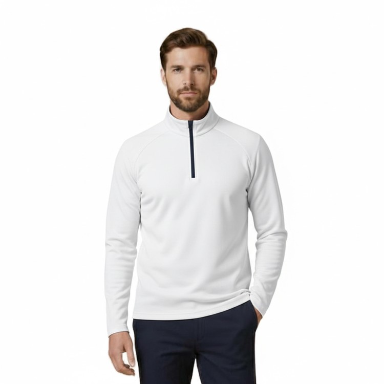 JRB Men's Golf Mid Layer - White