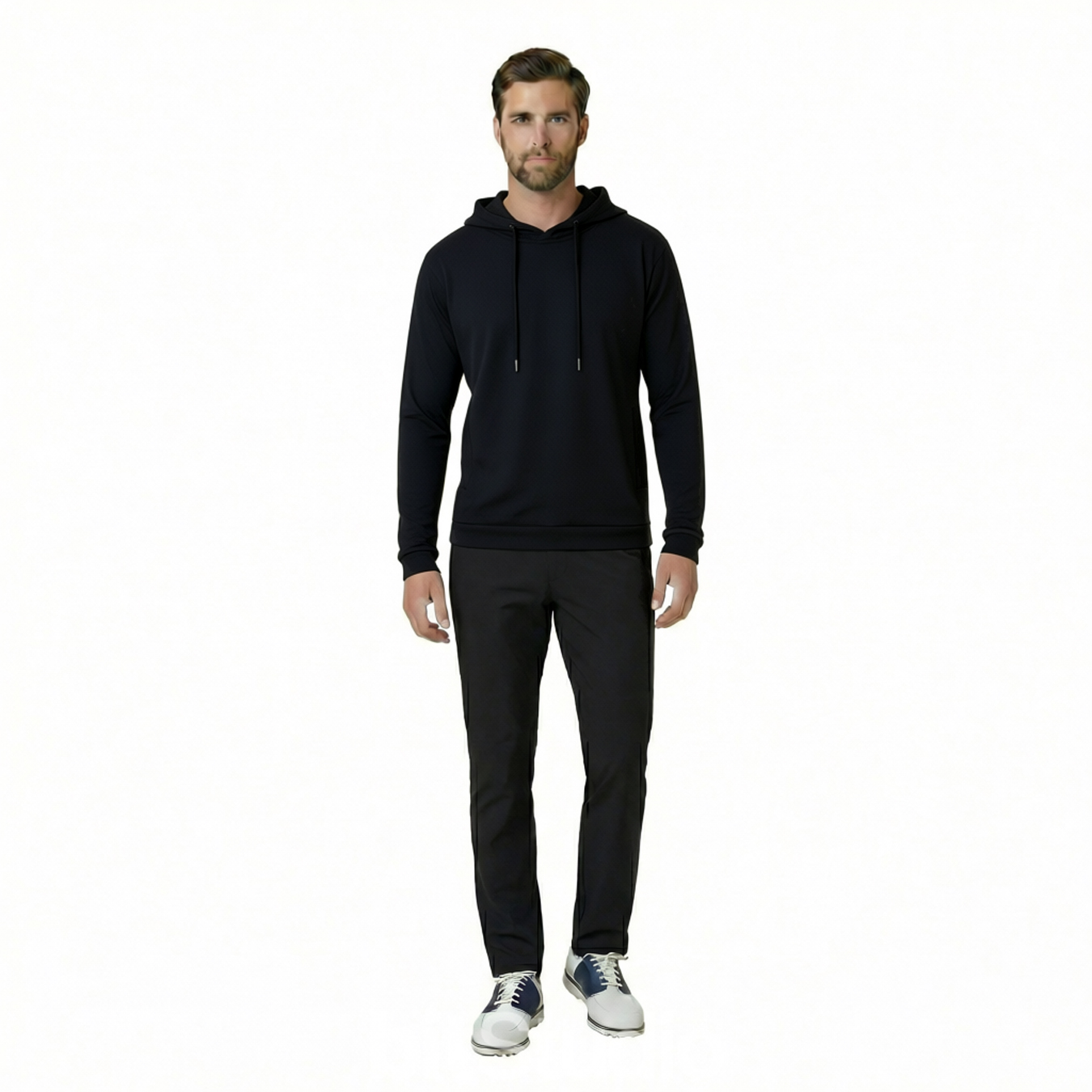 JRB Men's Golf  - Hooded Sweatshirt - Black