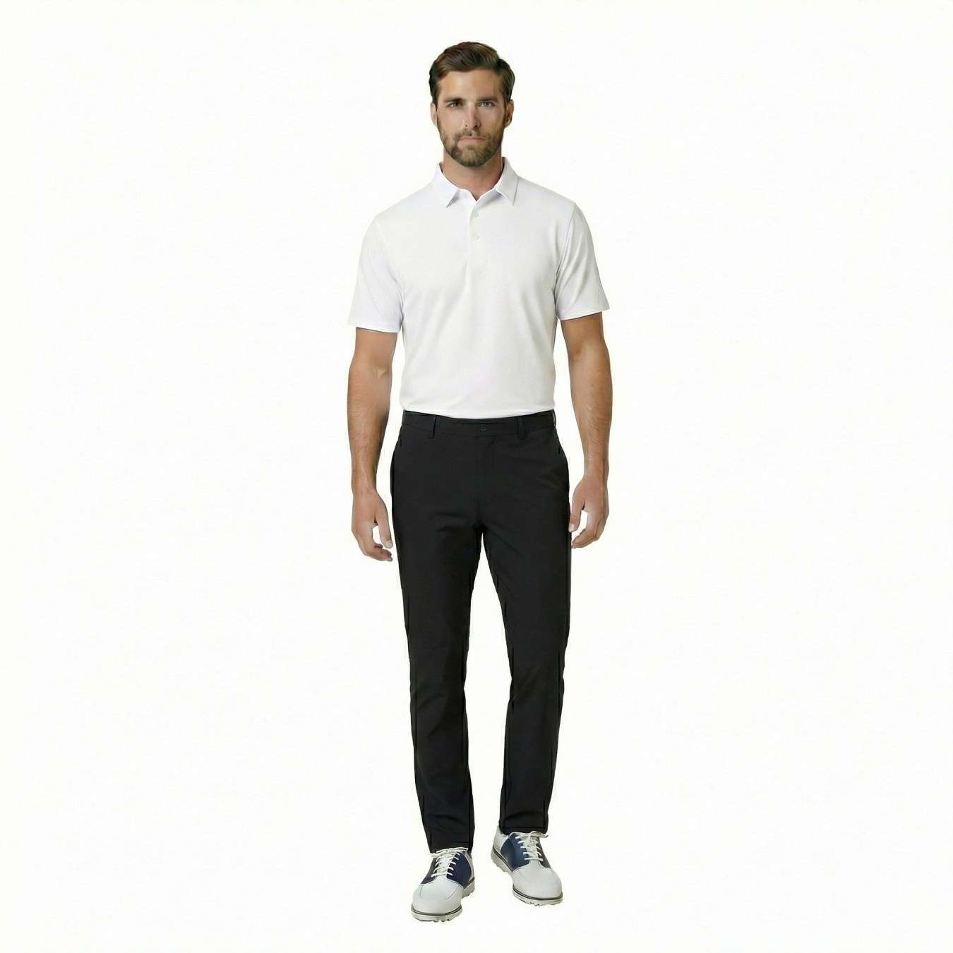 JRB Men's Golf Dry-Fit Trousers - Black