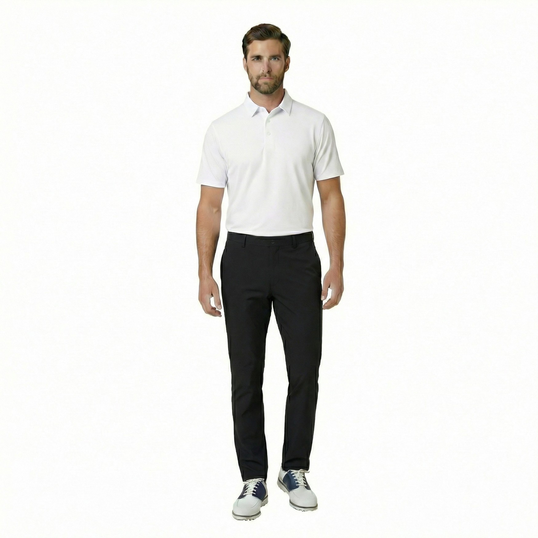 JRB Men's Golf Dry-Fit Trousers - Black