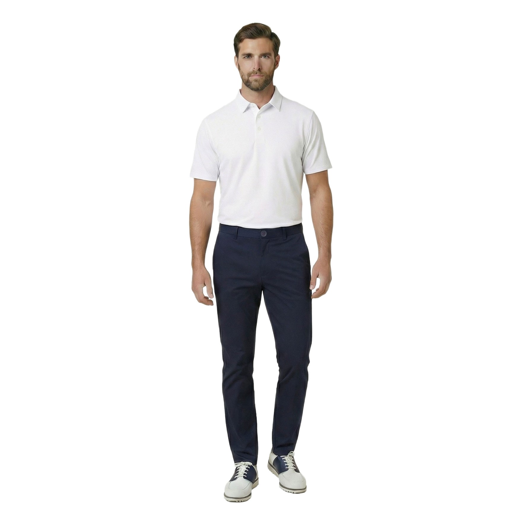 JRB Men's Golf Dry-Fit Trousers - Navy