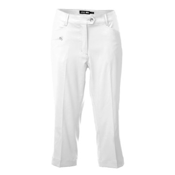JRB Women's Golf Capri Trousers - White