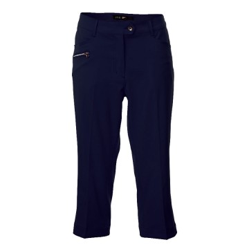 JRB Women's Golf Capri Trousers - Navy
