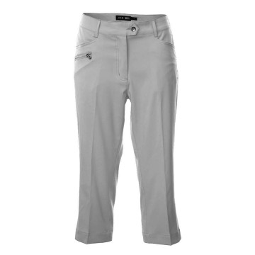 JRB Women's Golf Capri Trousers - Light Grey