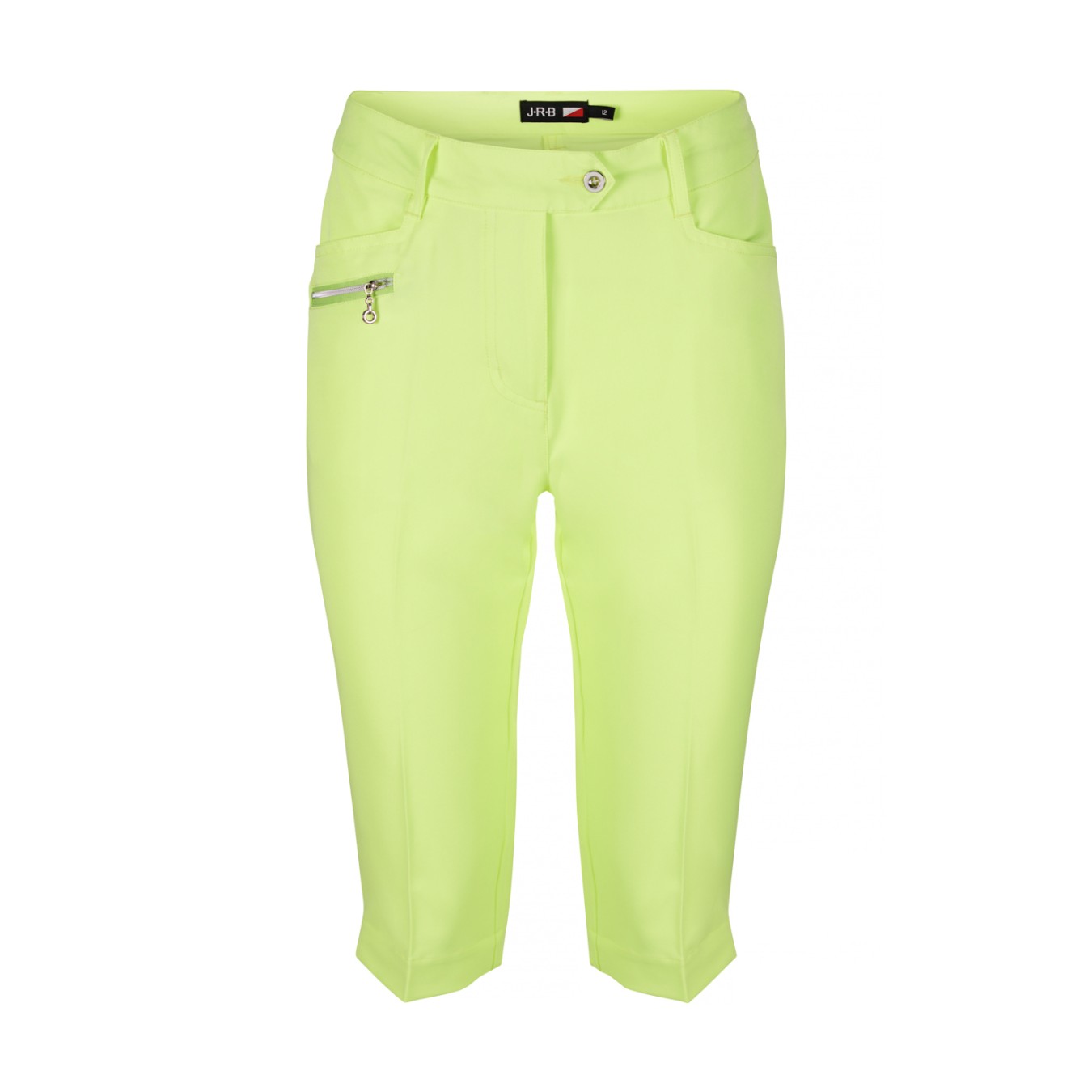 JRB Women's Golf City Shorts - Sharp Lime