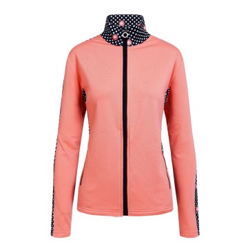 JRB Women's Golf - Lightweight - Fully Zipped Jacket - Coral Peach
