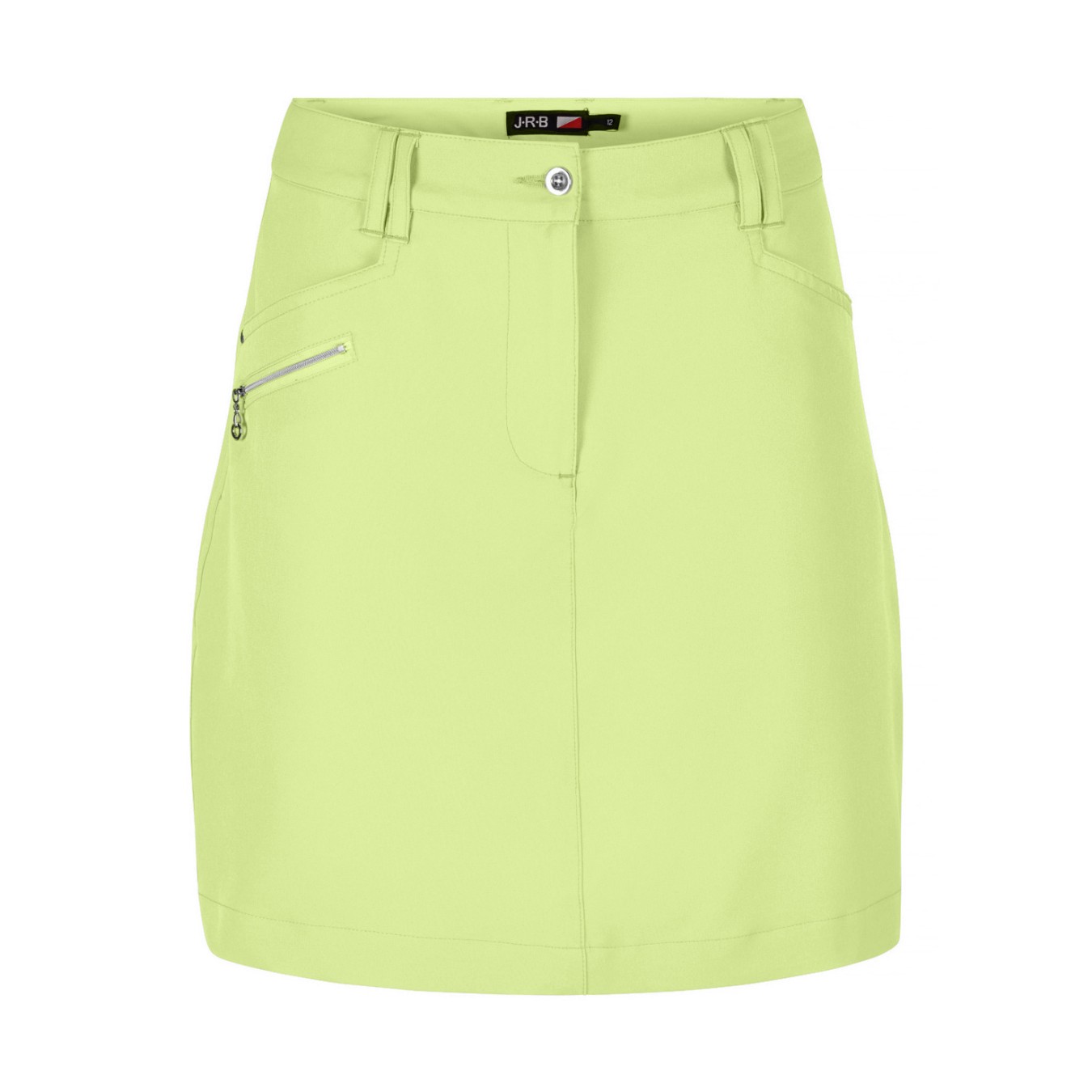 JRB Women's Golf Skort - Sharp Lime