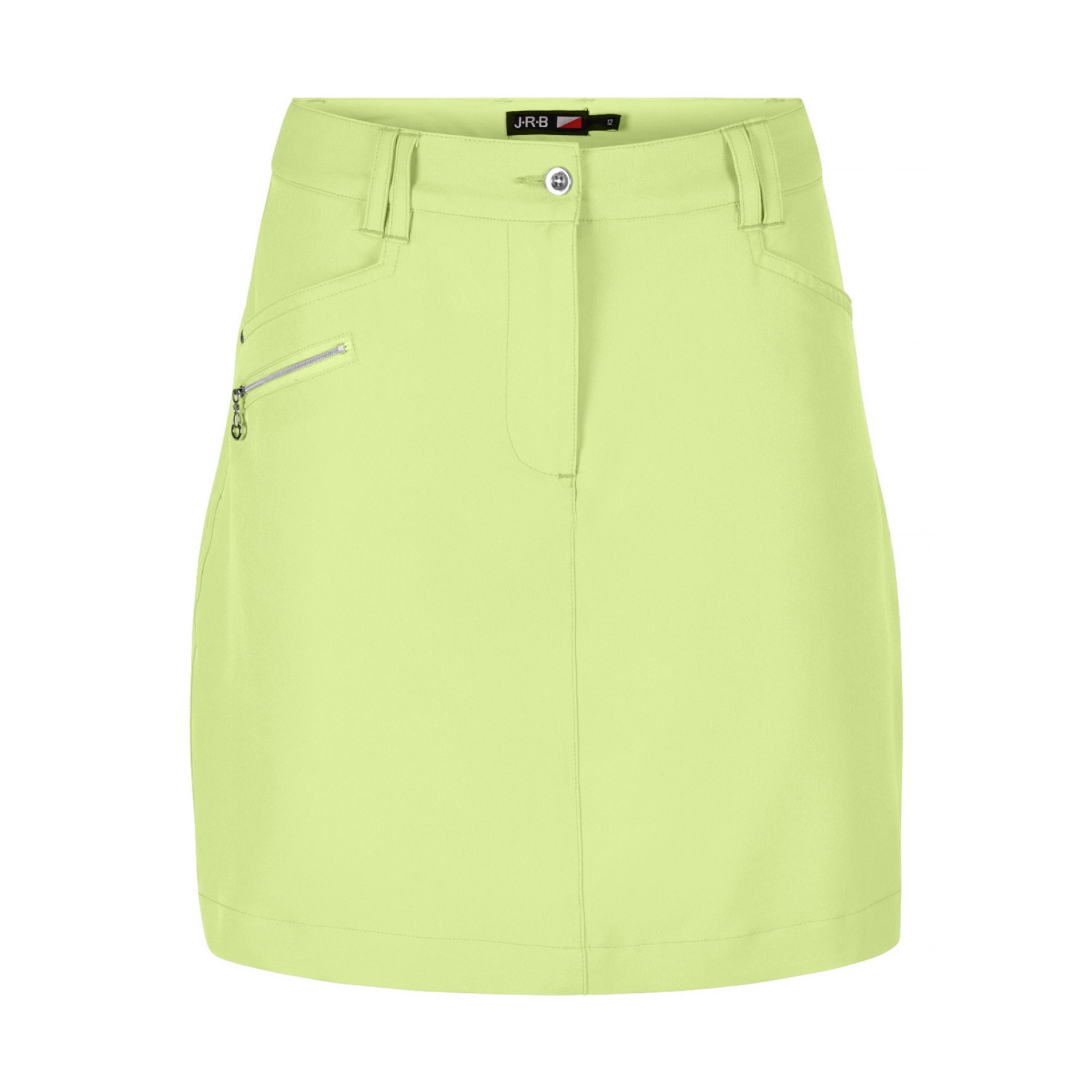 JRB Women's Golf Skort - Sharp Lime
