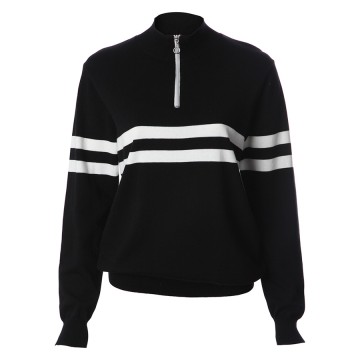 JRB Women's Golf - 1/4 Zipped Sweaters - Black