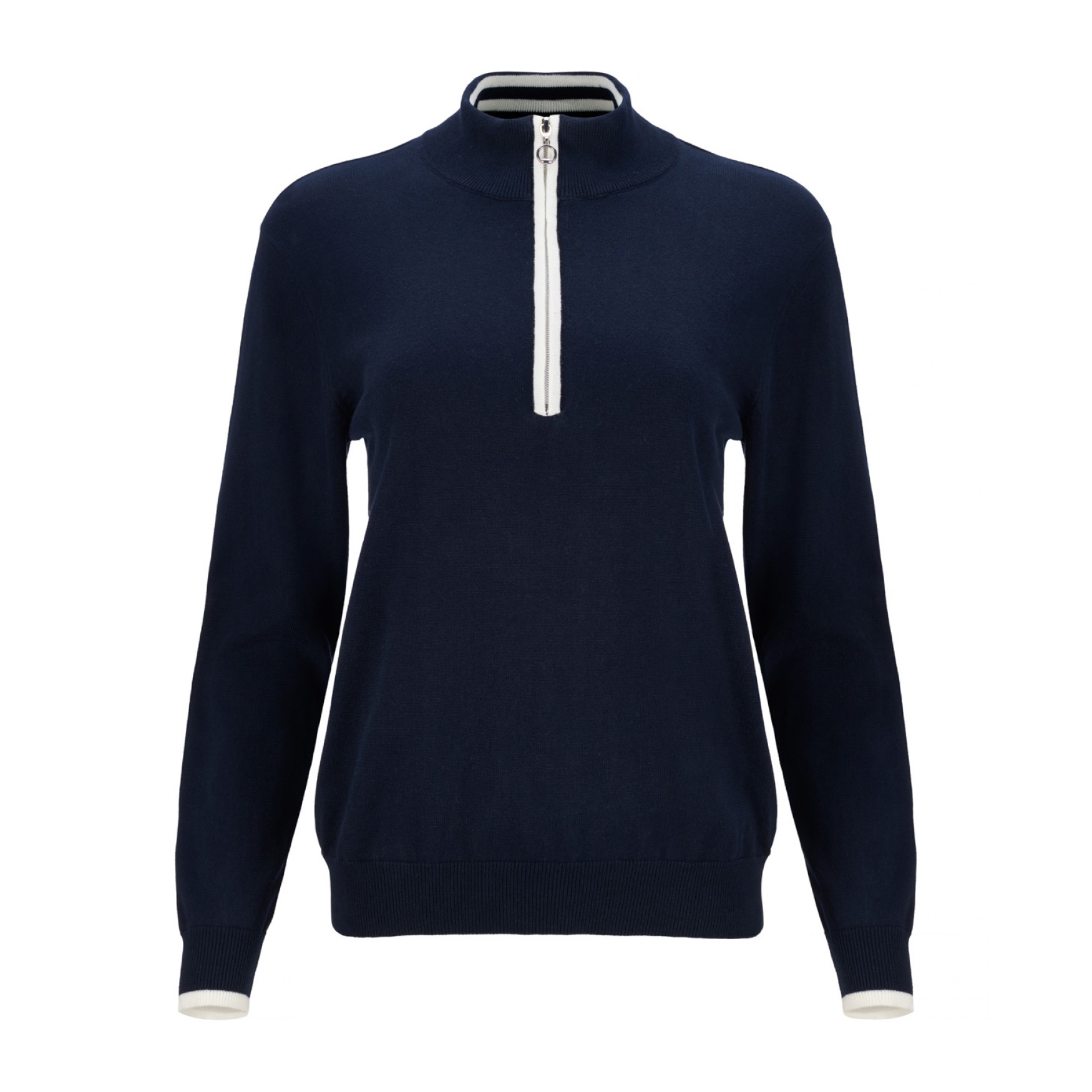 JRB Women's Golf - 1/4 Zipped Sweater - Navy Blue