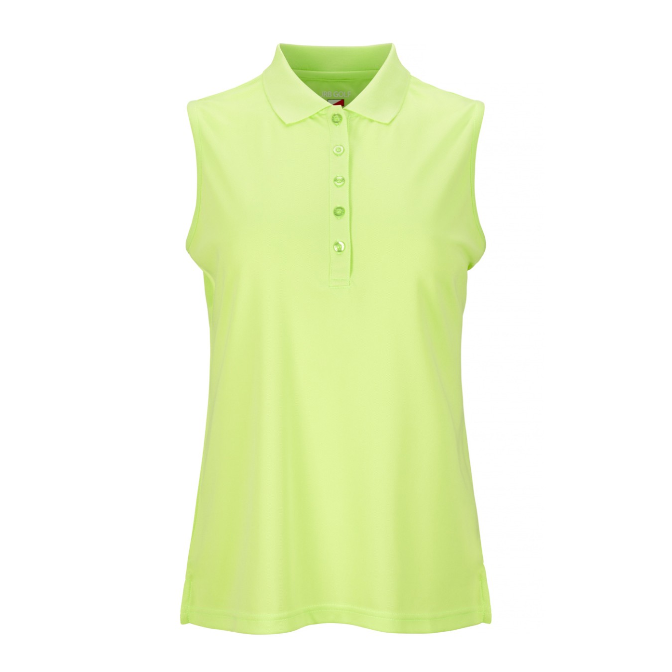 JRB Women's Golf Pique Shirt - Sharp Lime - Sleeved or Sleeveless