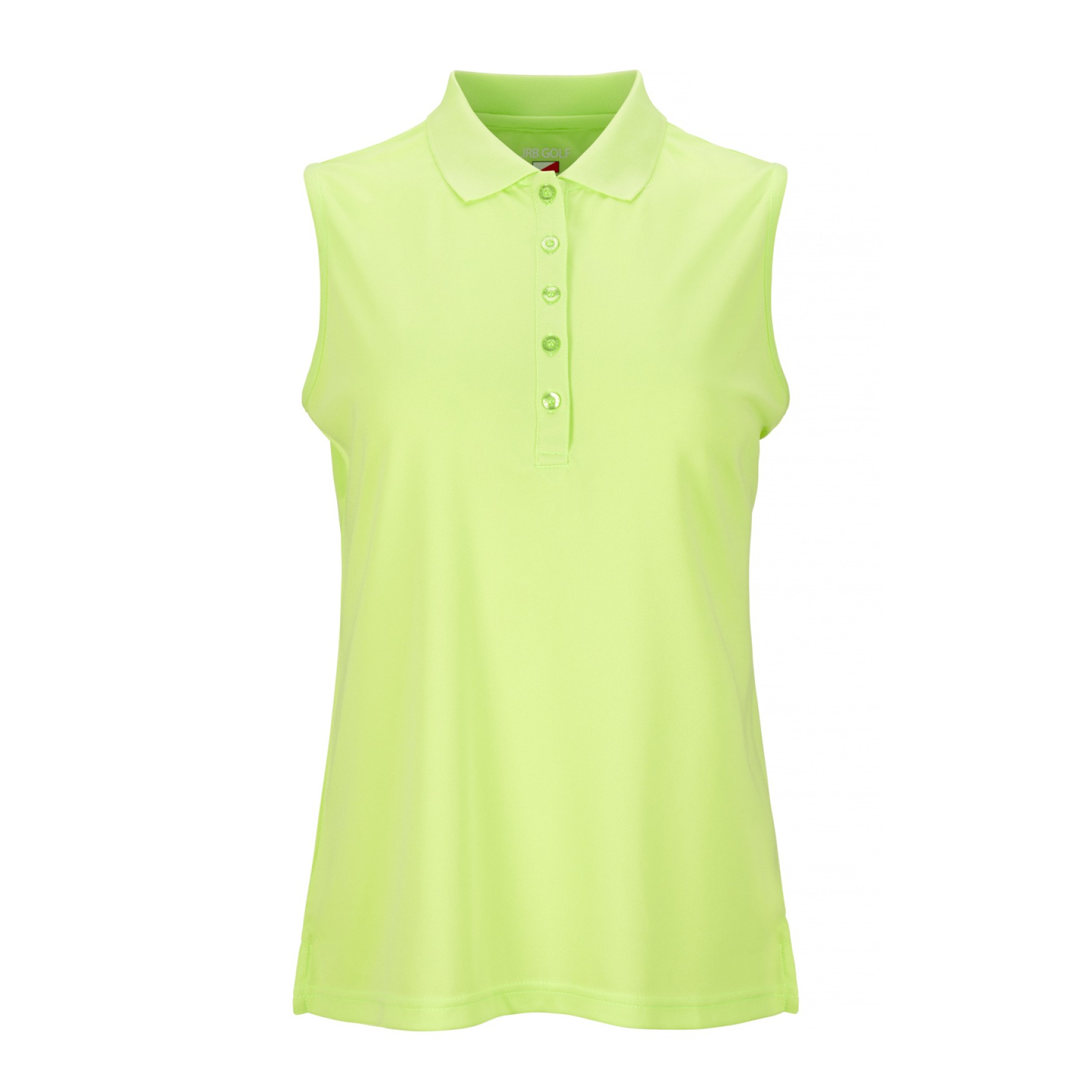 JRB Women's Golf Pique Shirt - Sharp Lime - Sleeved or Sleeveless