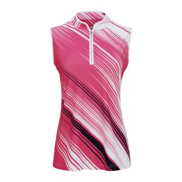 JRB Women's Golf Fashion Print - French Pink - Sleeved or Sleeveless