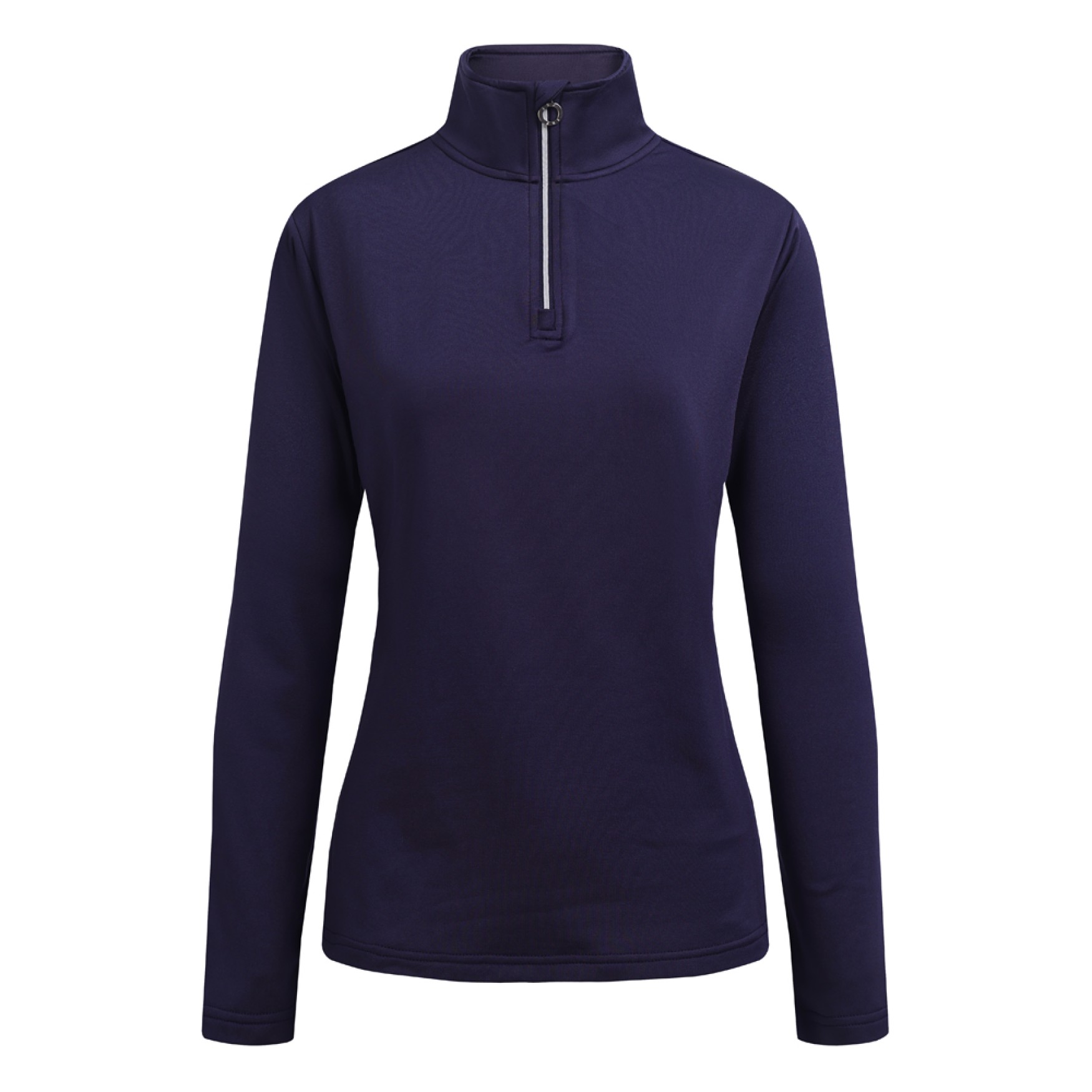 JRB Women's Golf - 1/4 Zipped Roll Neck - Navy